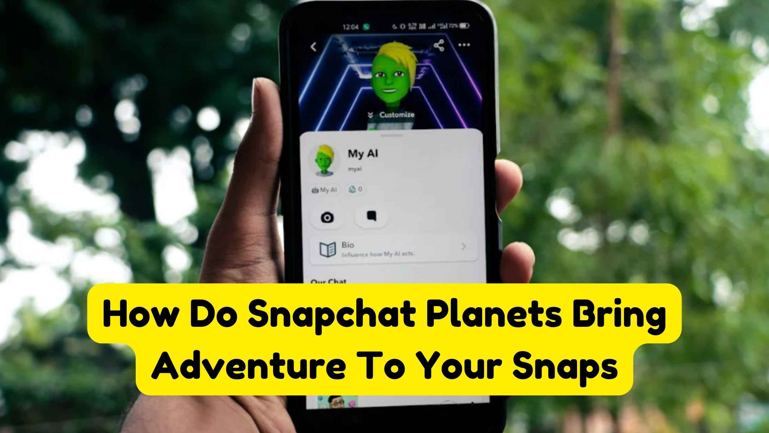 Snapchat Planets Bring Adventure To Your Snaps